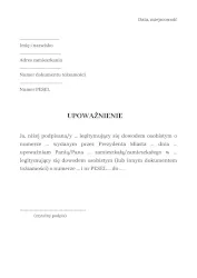Benchmark 1: Mieszane polskie dokumenty - Miks dokumentów upoważnienie