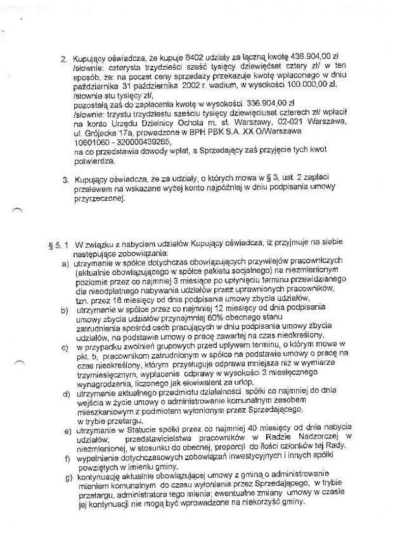 clearOCR vs Tesseract: A scanned page of a legal document containing agreement clauses